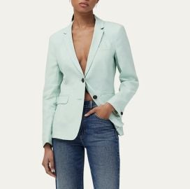 Rag Bone Razor Linen Blazer - at Bergdorf Goodman